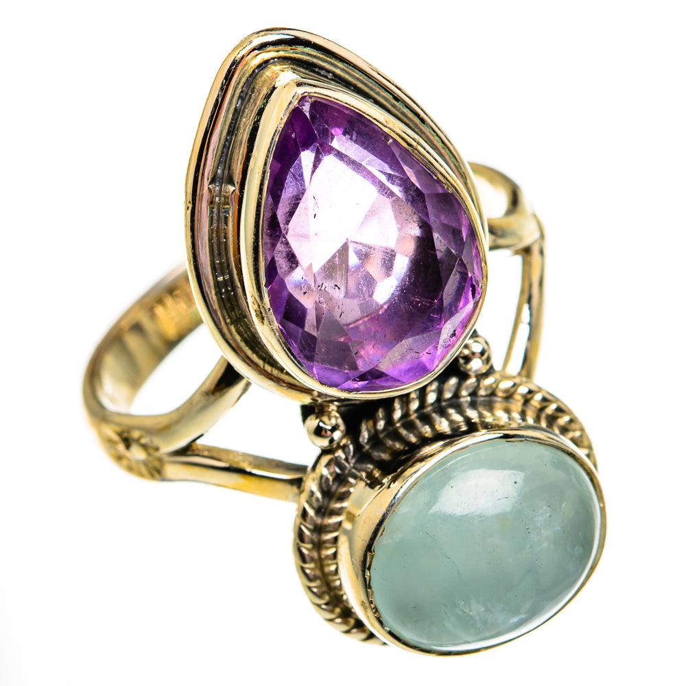 Amethyst Rings handcrafted by Anasilvercos - RING78524