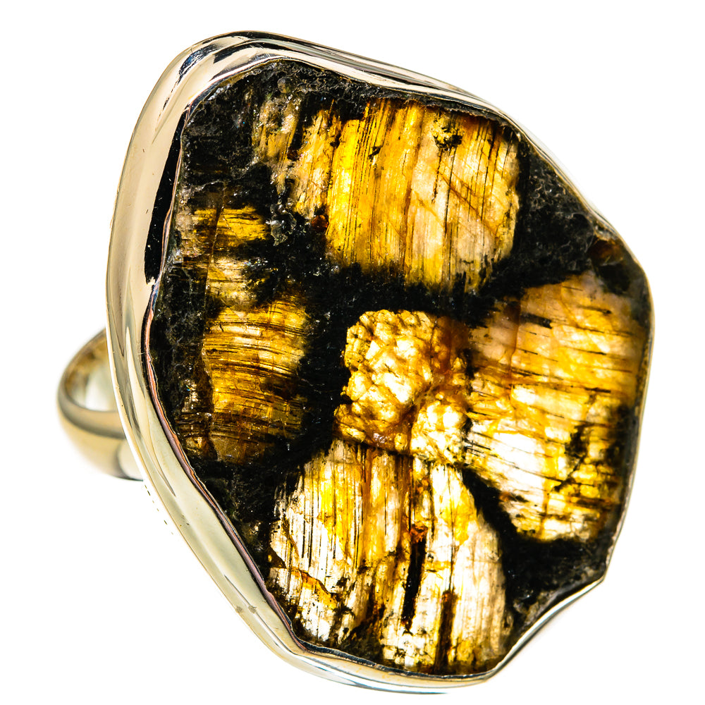 Chiastolite Rings handcrafted by Anasilvercos - RING78548