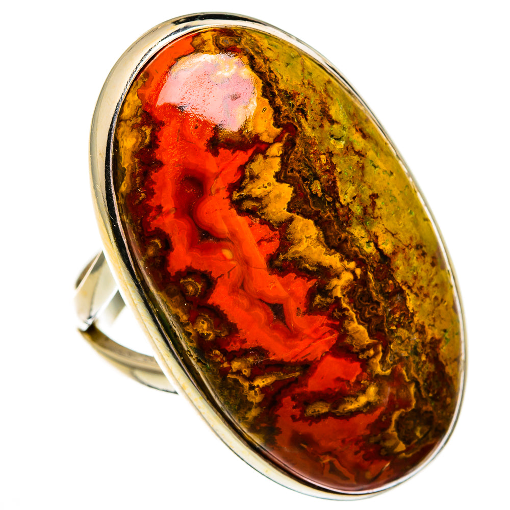 Moroccan Agate Rings handcrafted by Anasilvercos - RING78551