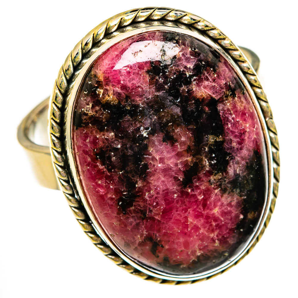 Rhodonite Rings handcrafted by Anasilvercos - RING78584