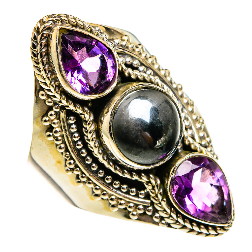 Hematite Rings handcrafted by Anasilvercos - RING78587