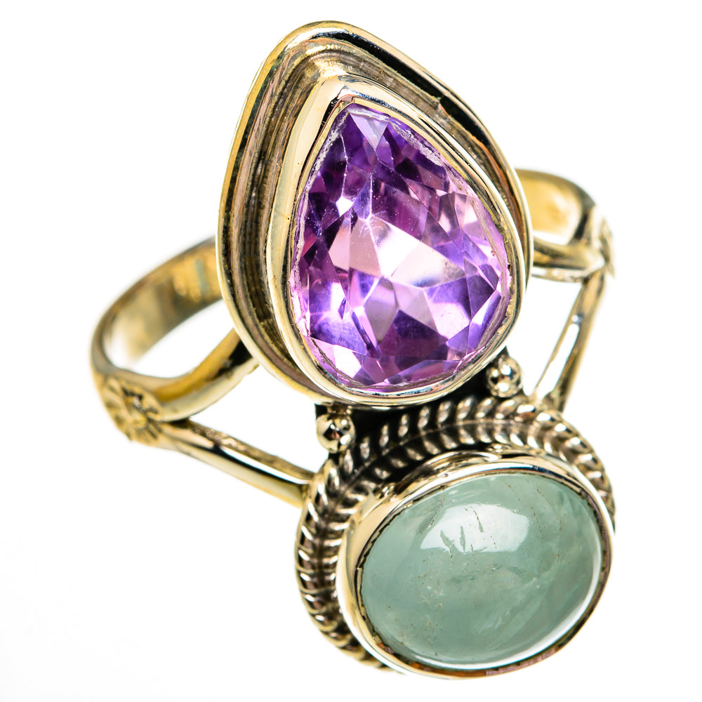 Amethyst Rings handcrafted by Anasilvercos - RING78591