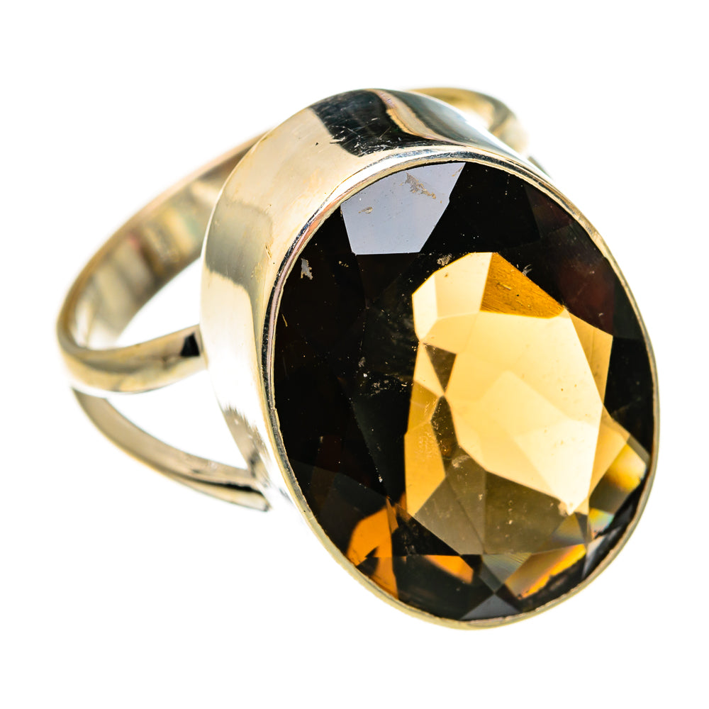 Smoky Quartz Rings handcrafted by Anasilvercos - RING78631