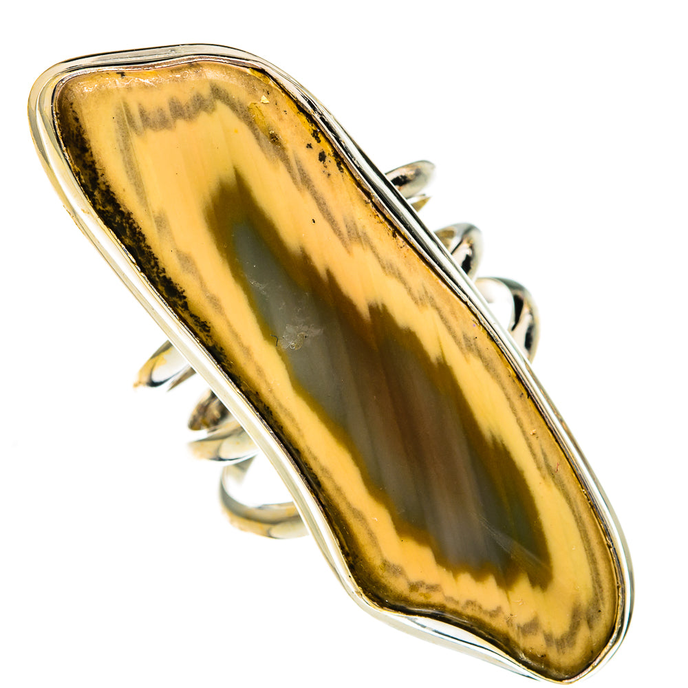 Willow Creek Jasper Rings handcrafted by Anasilvercos - RING78633