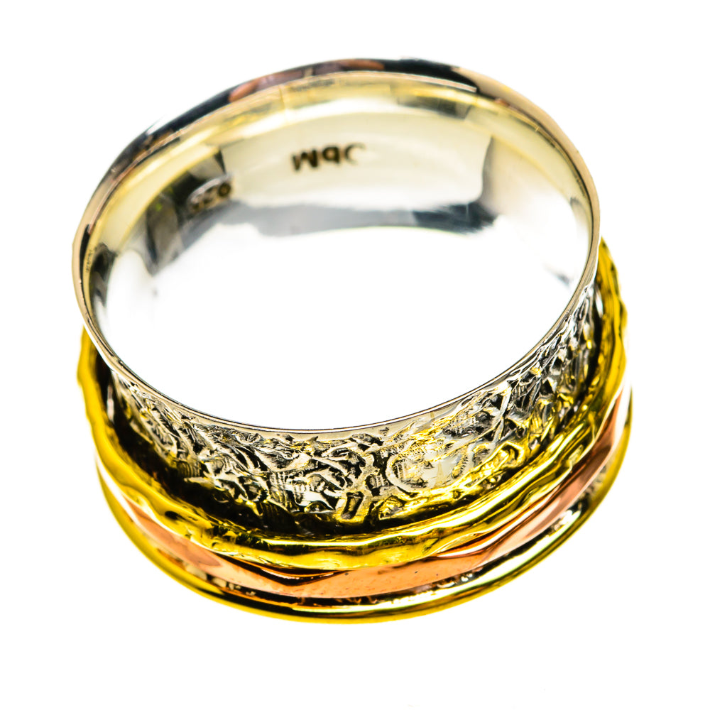 Meditation Spinner Rings handcrafted by Anasilvercos - RING78646
