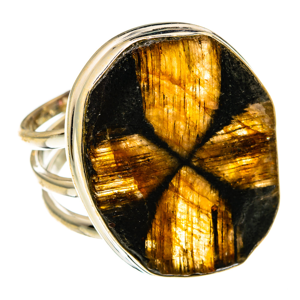 Chiastolite Rings handcrafted by Anasilvercos - RING78662