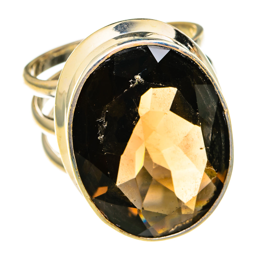 Smoky Quartz Rings handcrafted by Anasilvercos - RING78663