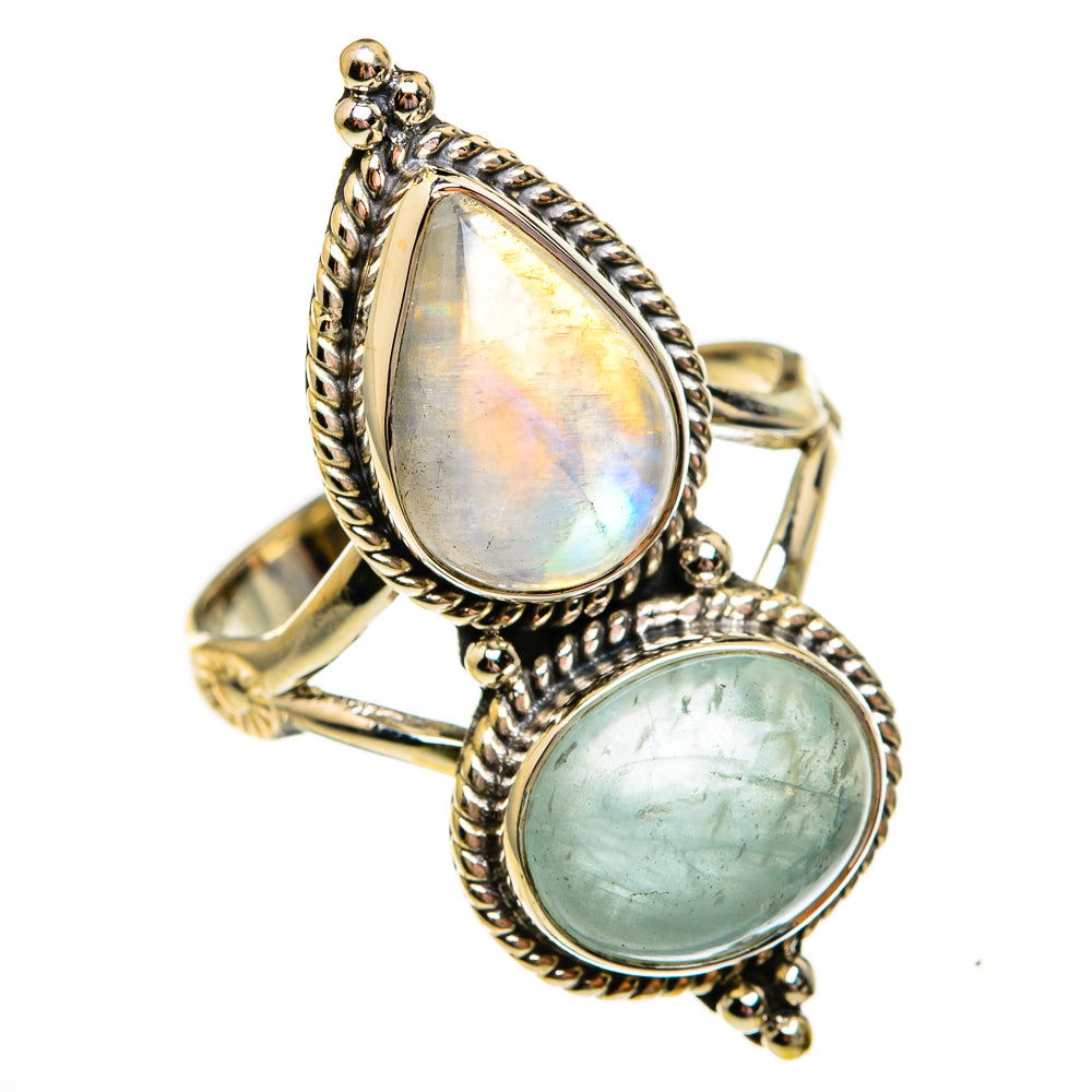 Aquamarine Rings handcrafted by Anasilvercos - RING78718