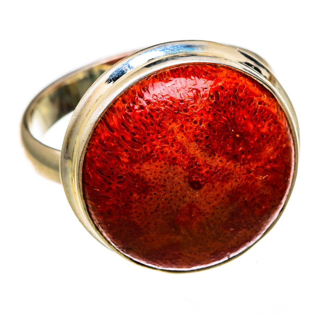 Sponge Coral Rings handcrafted by Anasilvercos - RING78779