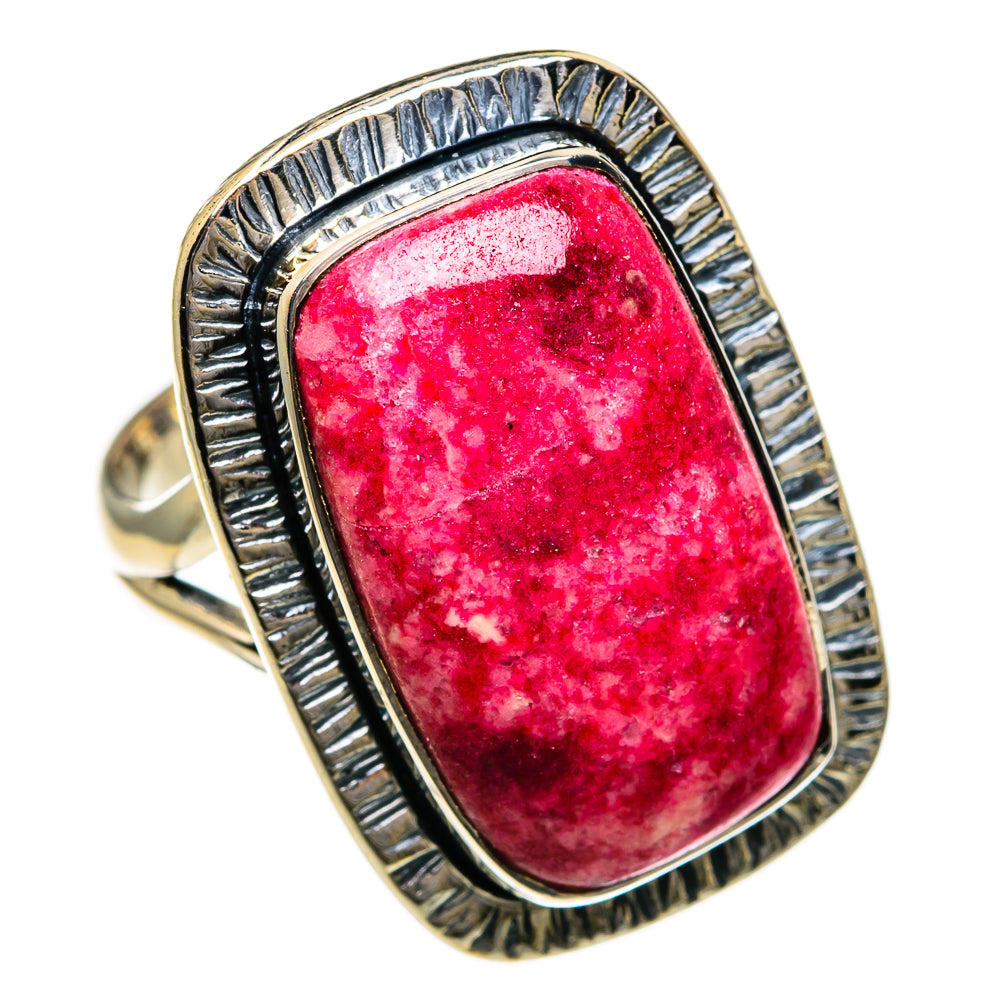 Thulite Rings handcrafted by Anasilvercos - RING78780