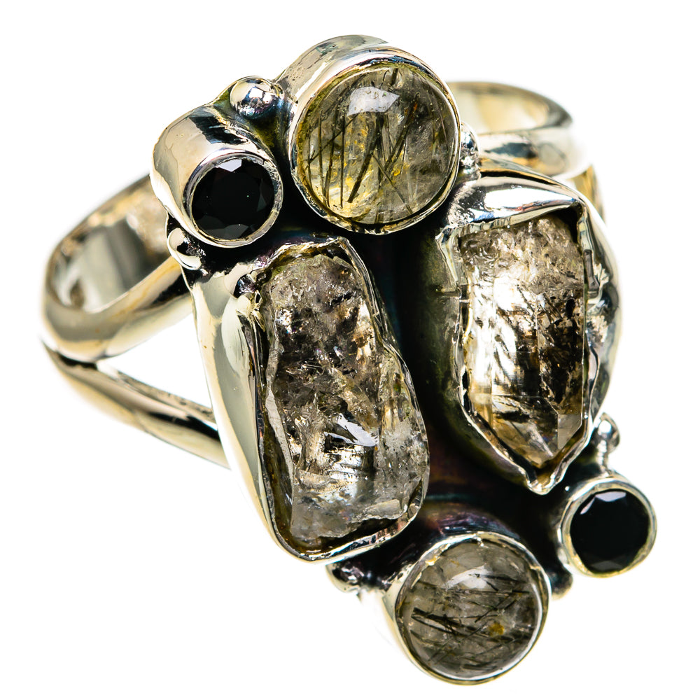 Herkimer Diamond Rings handcrafted by Anasilvercos - RING78789
