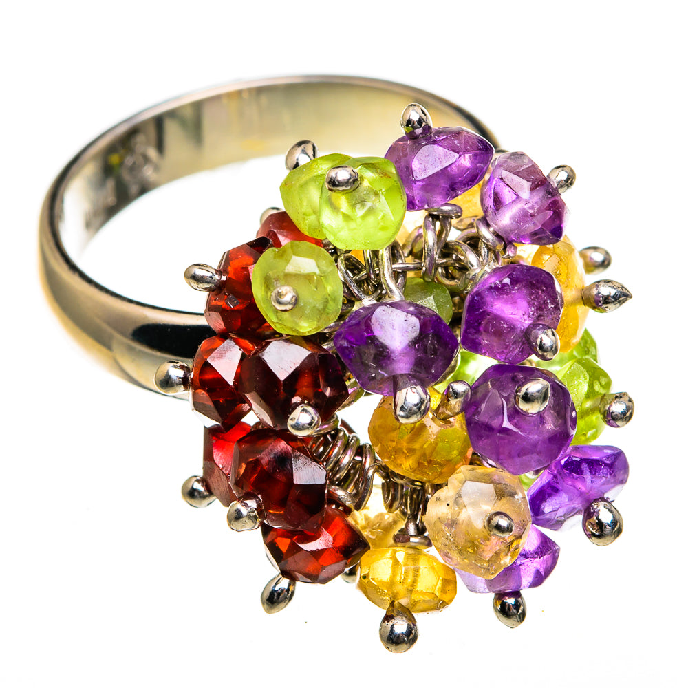 Garnet Rings handcrafted by Anasilvercos - RING78793