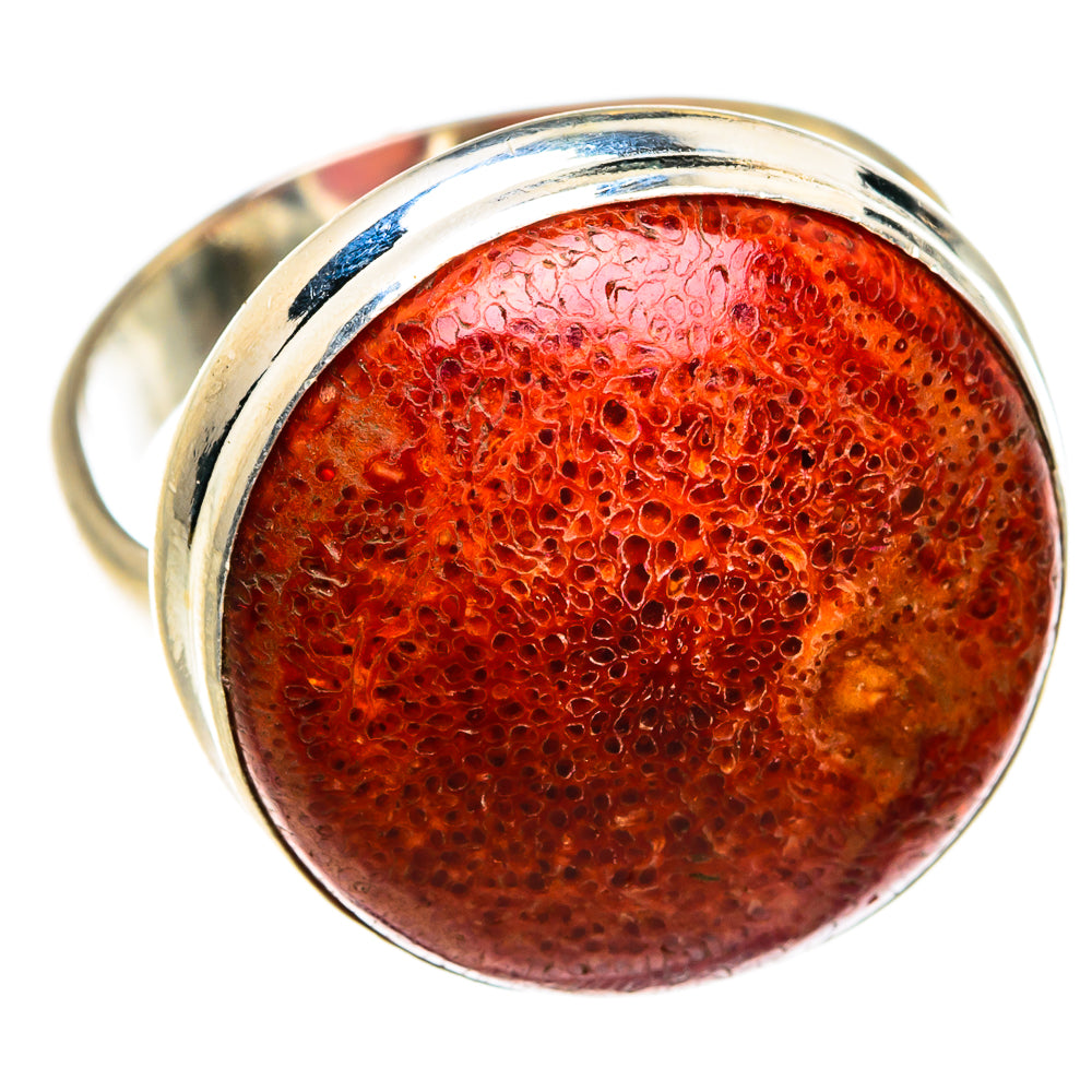 Sponge Coral Rings handcrafted by Anasilvercos - RING78811