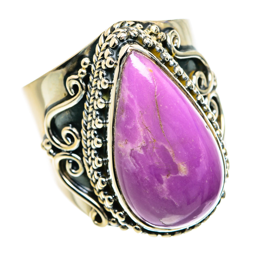 Phosphosiderite Rings handcrafted by Anasilvercos - RING78817