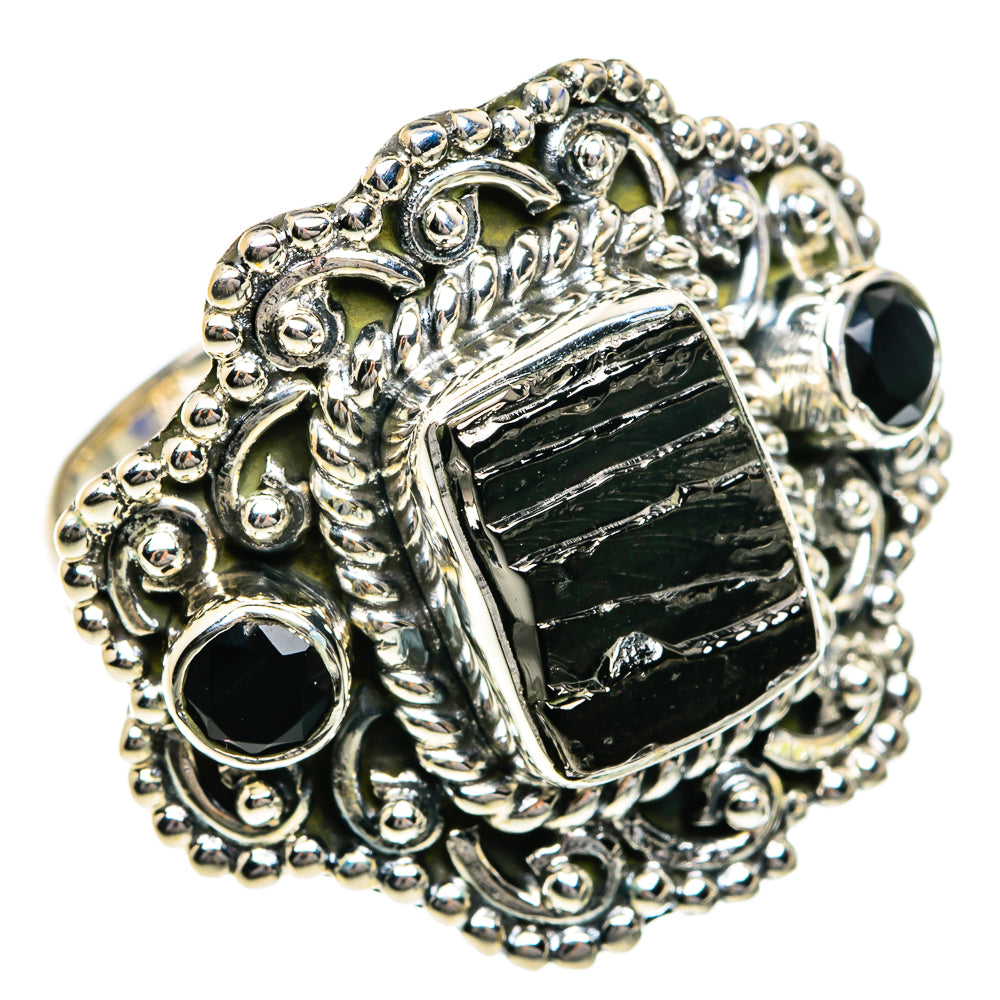 Tektite Rings handcrafted by Anasilvercos - RING78820