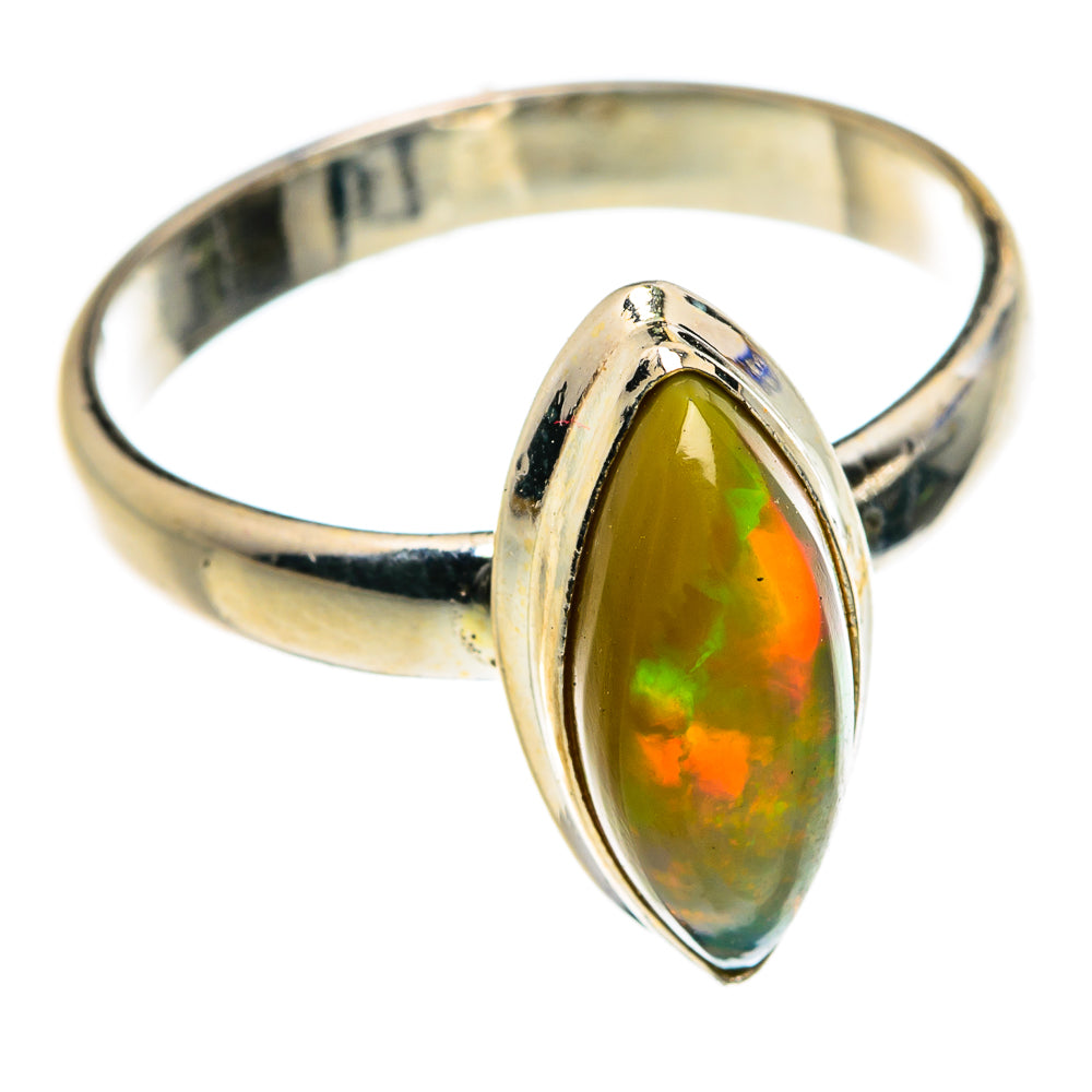 Ethiopian Opal Rings handcrafted by Anasilvercos - RING78825