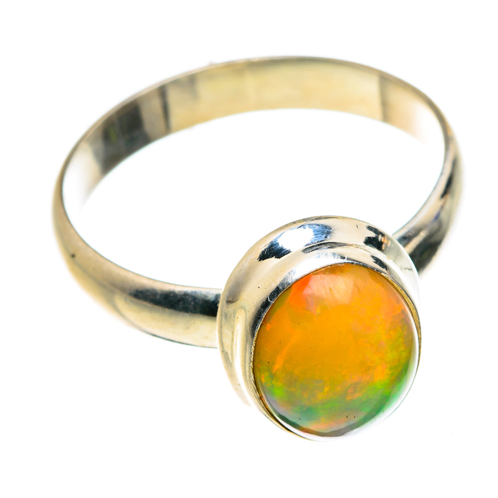 Ethiopian Opal Rings handcrafted by Anasilvercos - RING78826