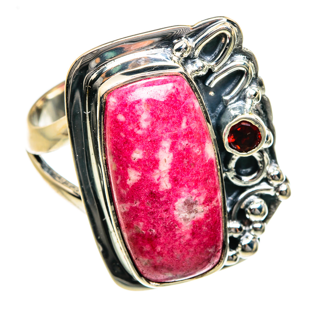 Thulite Rings handcrafted by Anasilvercos - RING78846