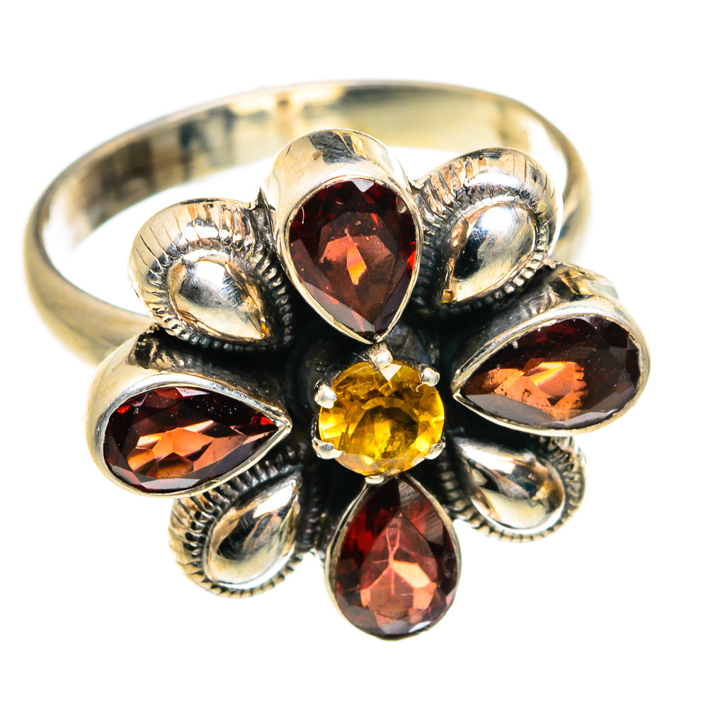 Garnet Rings handcrafted by Anasilvercos - RING78847