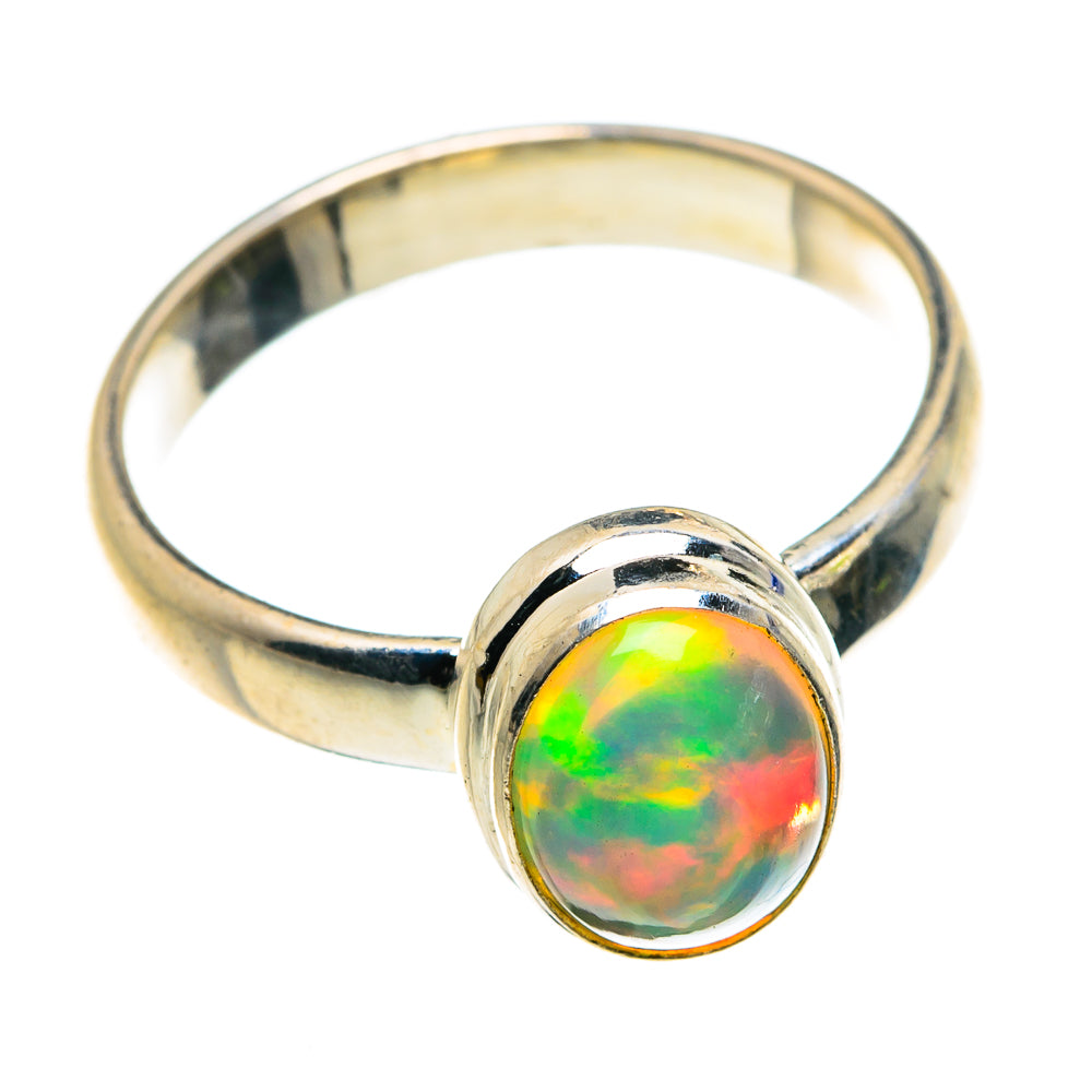 Ethiopian Opal Rings handcrafted by Anasilvercos - RING78856