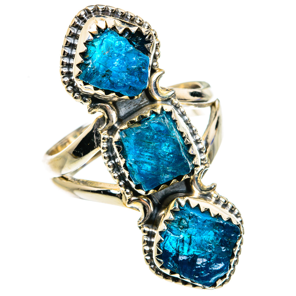 Apatite Rings handcrafted by Anasilvercos - RING78862