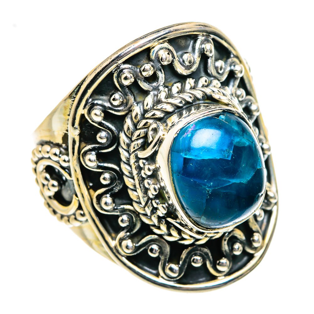 Apatite Rings handcrafted by Anasilvercos - RING78864