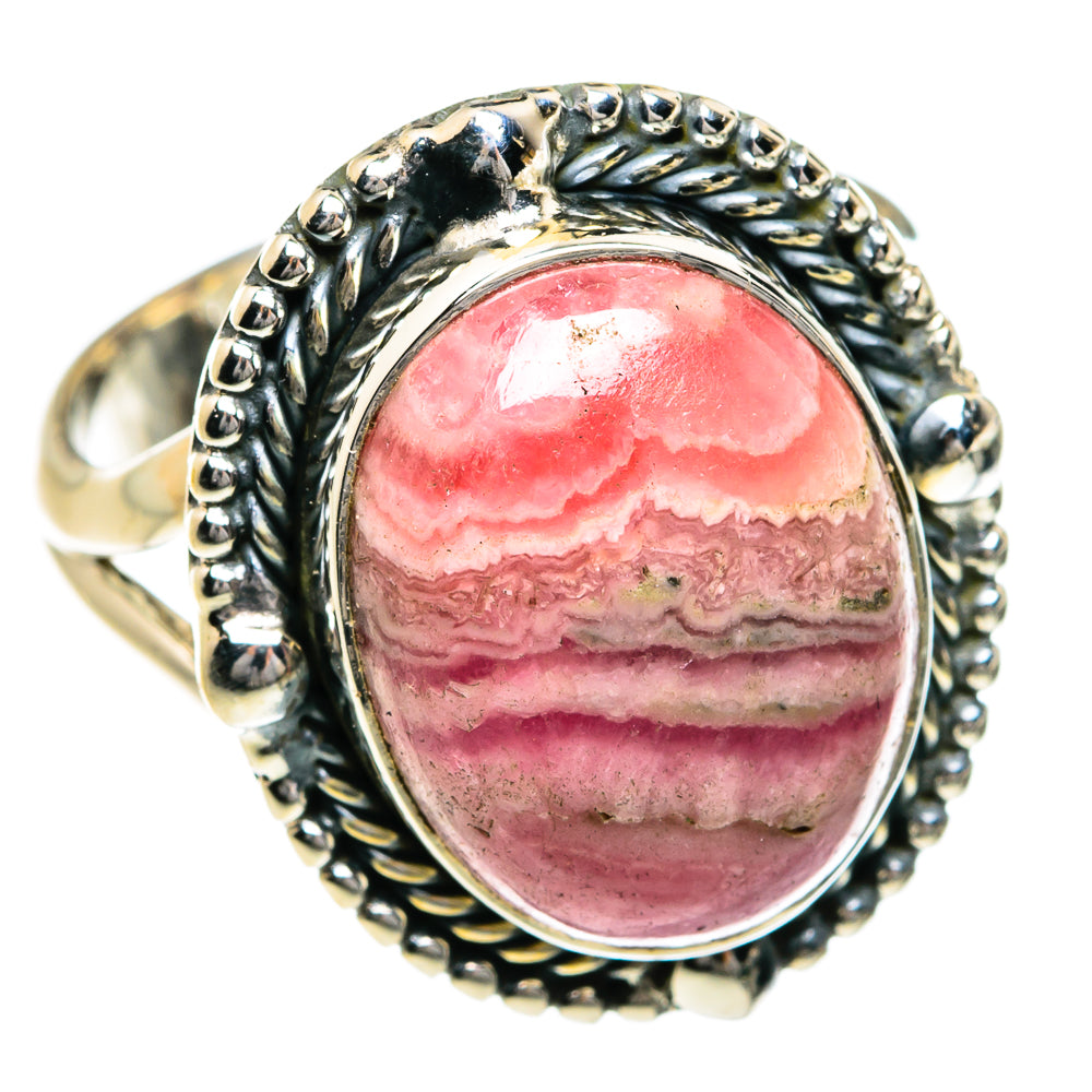 Rhodochrosite Rings handcrafted by Anasilvercos - RING78874