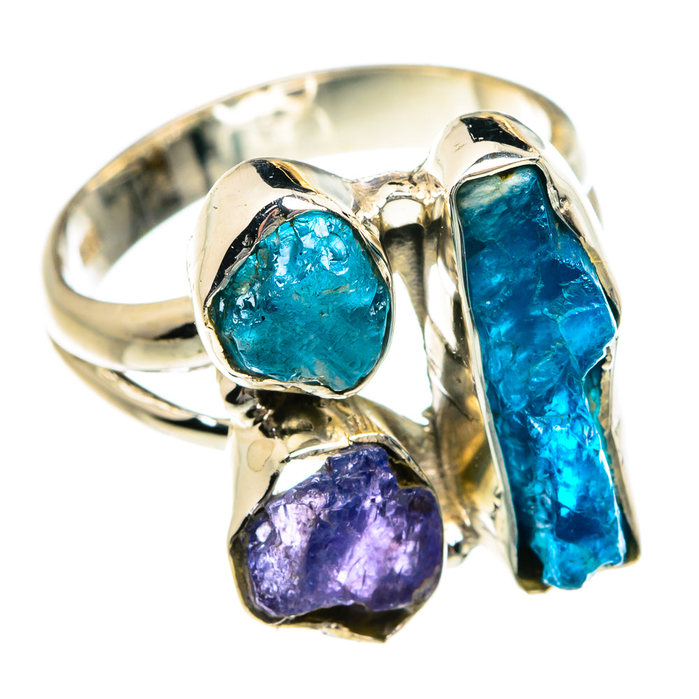Apatite Rings handcrafted by Anasilvercos - RING78885