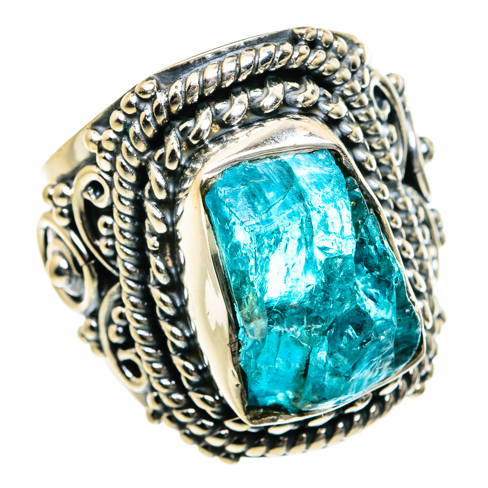Apatite Rings handcrafted by Anasilvercos - RING78888