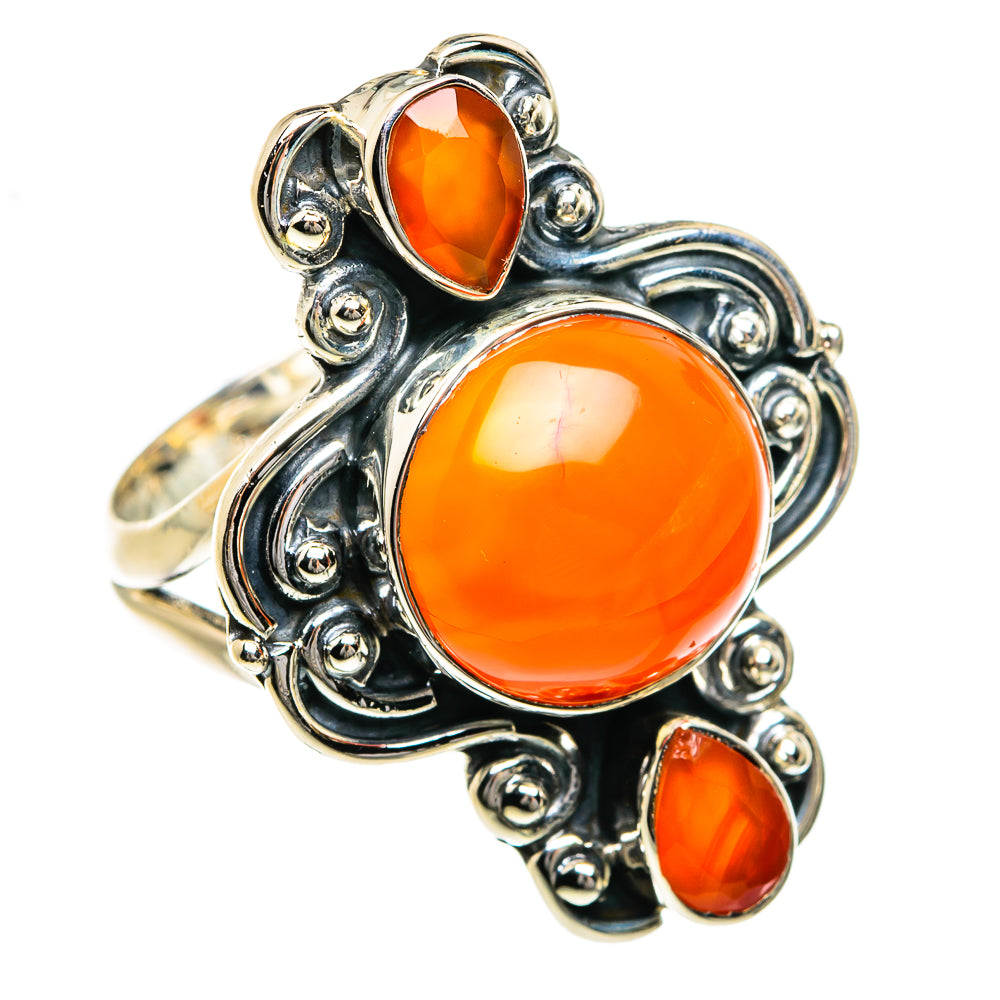 Carnelian Rings handcrafted by Anasilvercos - RING78897