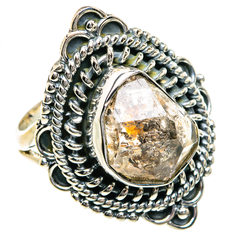 Herkimer Diamond Rings handcrafted by Anasilvercos - RING78903