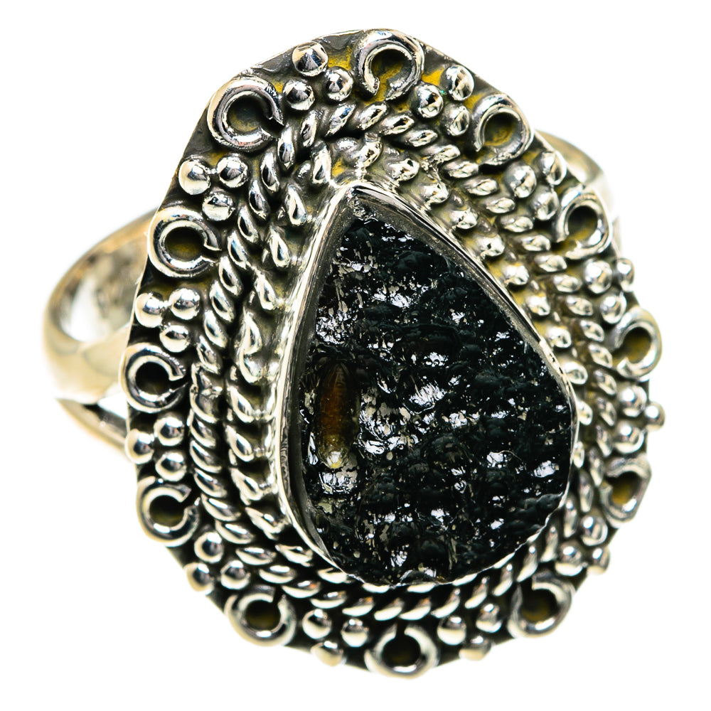 Tektite Rings handcrafted by Anasilvercos - RING78904 - Photo 2