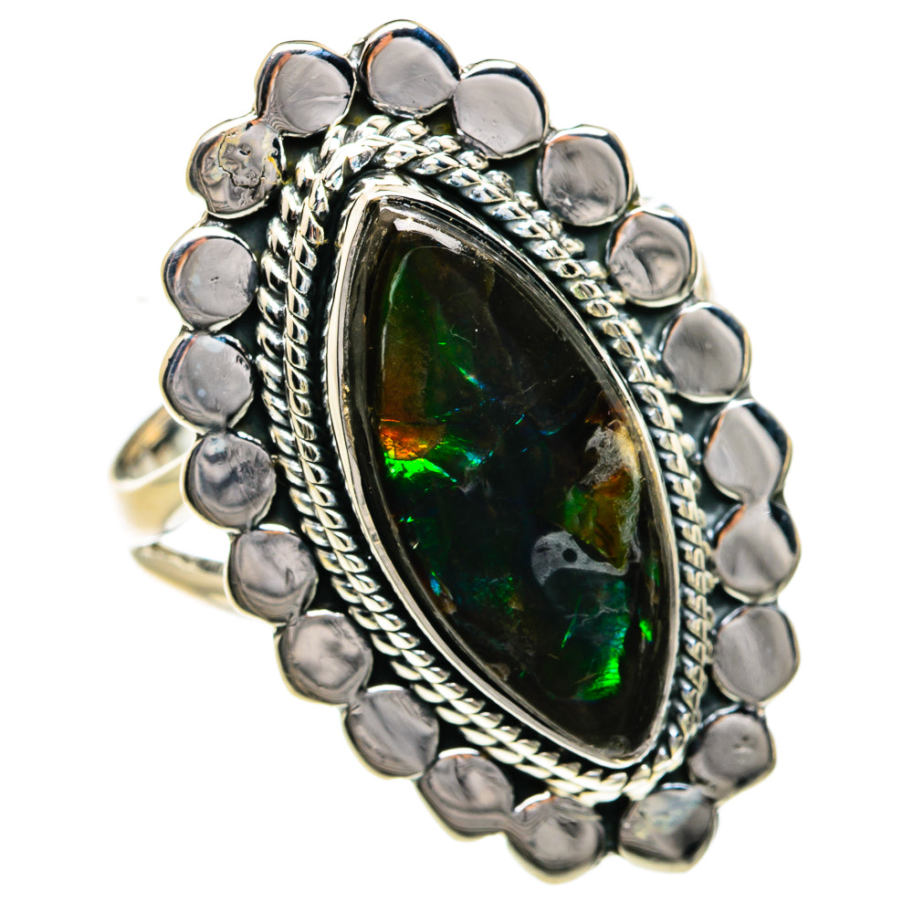 Ammolite Rings handcrafted by Anasilvercos - RING78943