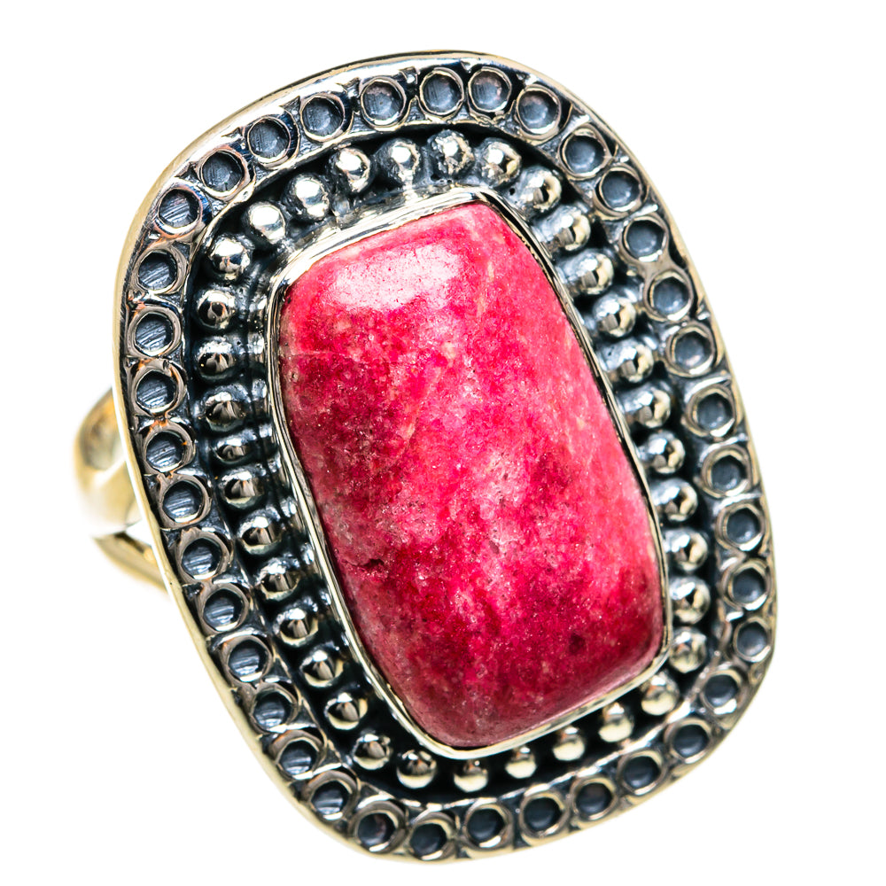 Thulite Rings handcrafted by Anasilvercos - RING78952