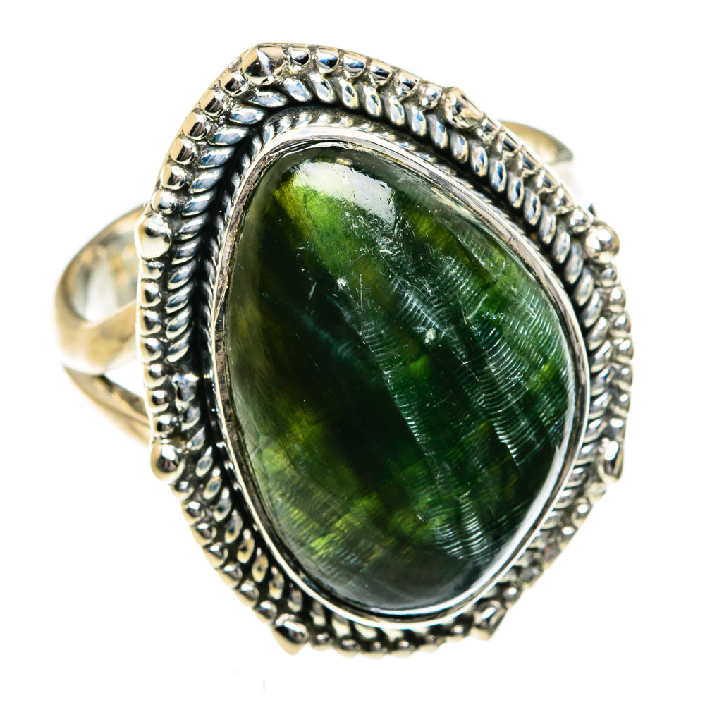 Seraphinite Rings handcrafted by Anasilvercos - RING78971 - Photo 2