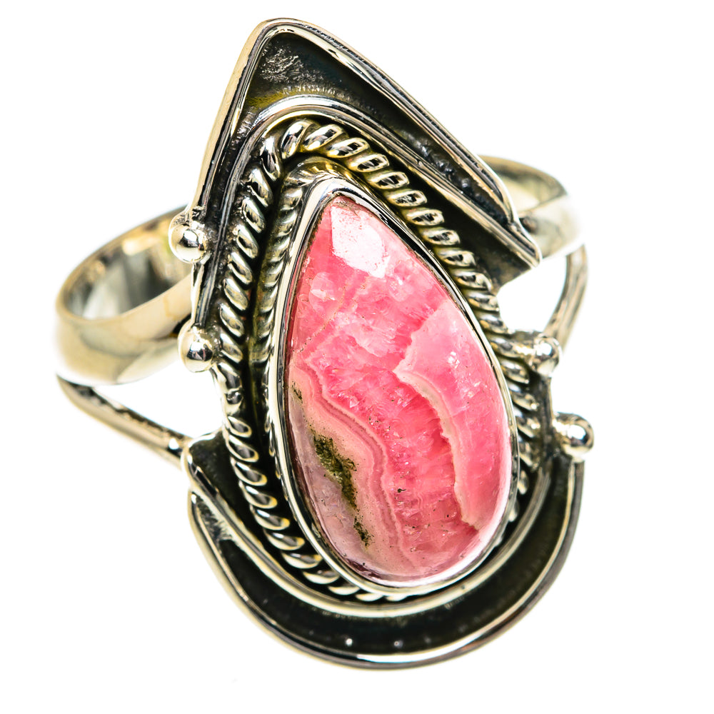 Rhodochrosite Rings handcrafted by Anasilvercos - RING78977