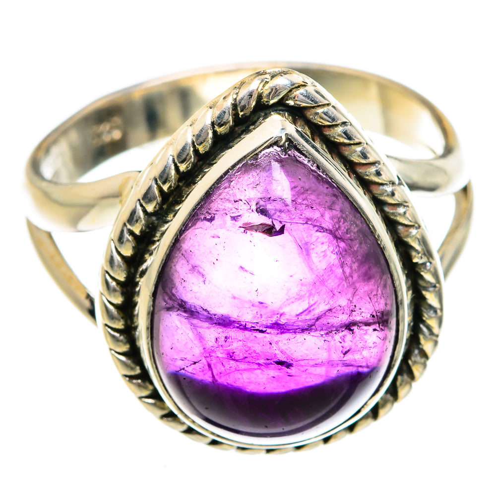 Amethyst Rings handcrafted by Anasilvercos - RING78978