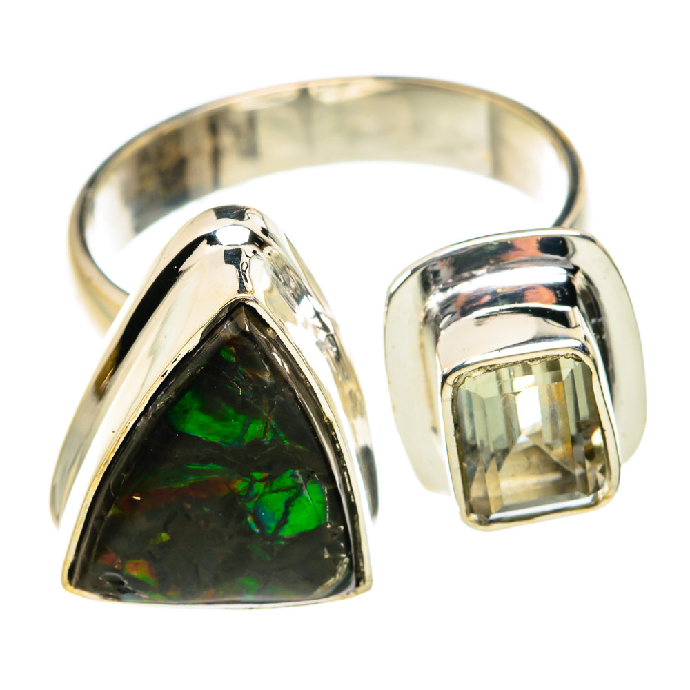 Ammolite Rings handcrafted by Anasilvercos - RING78983