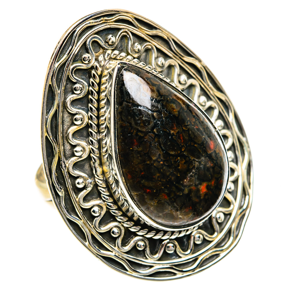 Dinosaur Bone Rings handcrafted by Anasilvercos - RING79020