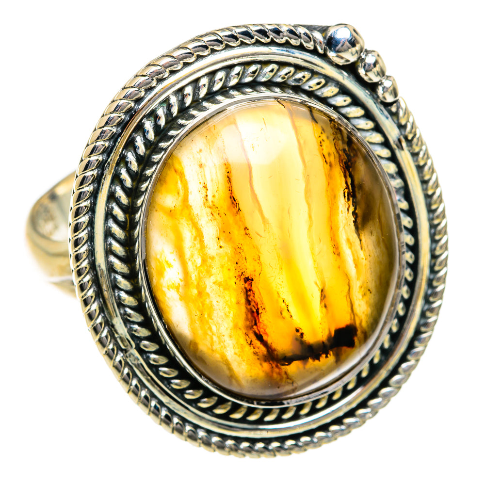 Montana Agate Rings handcrafted by Anasilvercos - RING79054