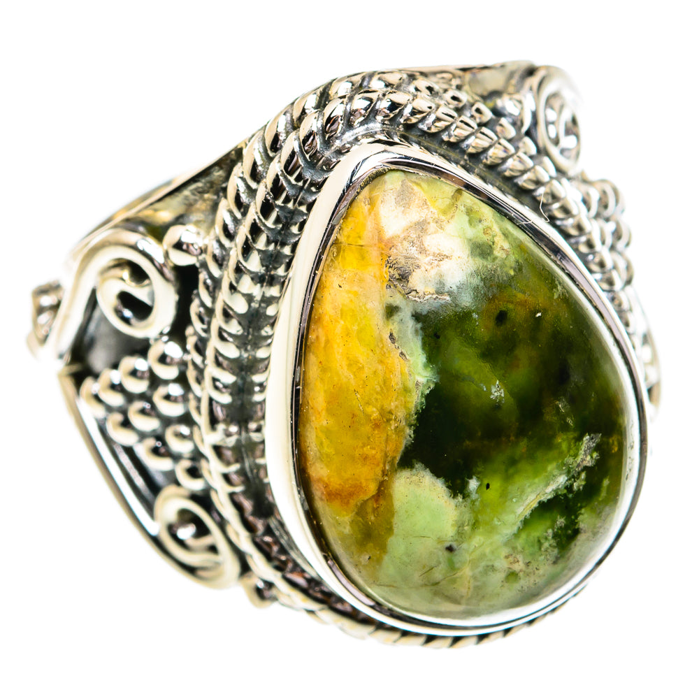 Ocean Jasper Rings handcrafted by Anasilvercos - RING79081