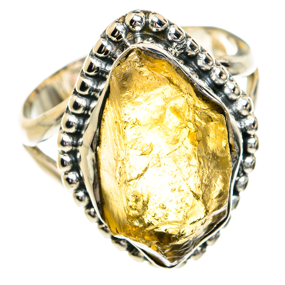Citrine Rings handcrafted by Anasilvercos - RING79089