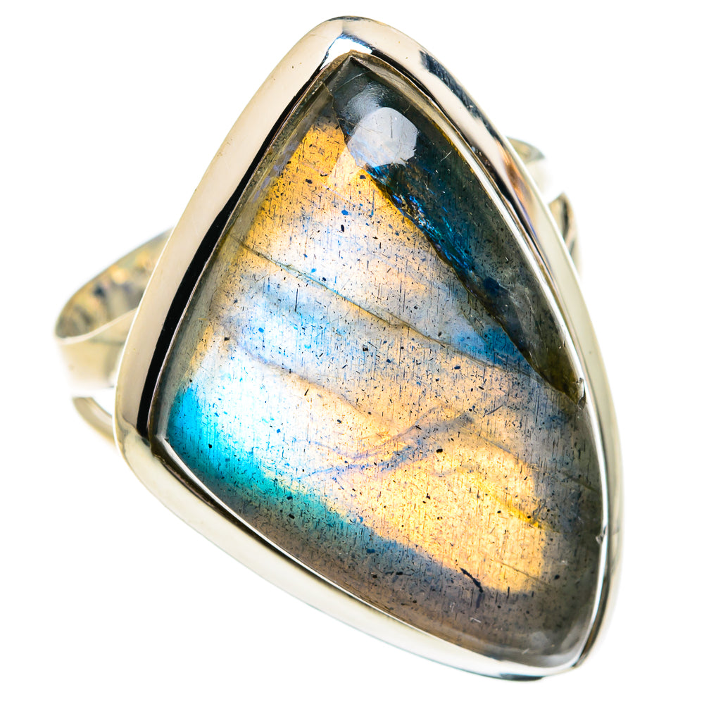 Labradorite Rings handcrafted by Anasilvercos - RING79112