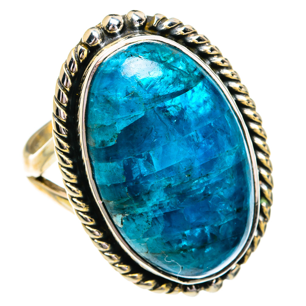 Apatite Rings handcrafted by Anasilvercos - RING79113