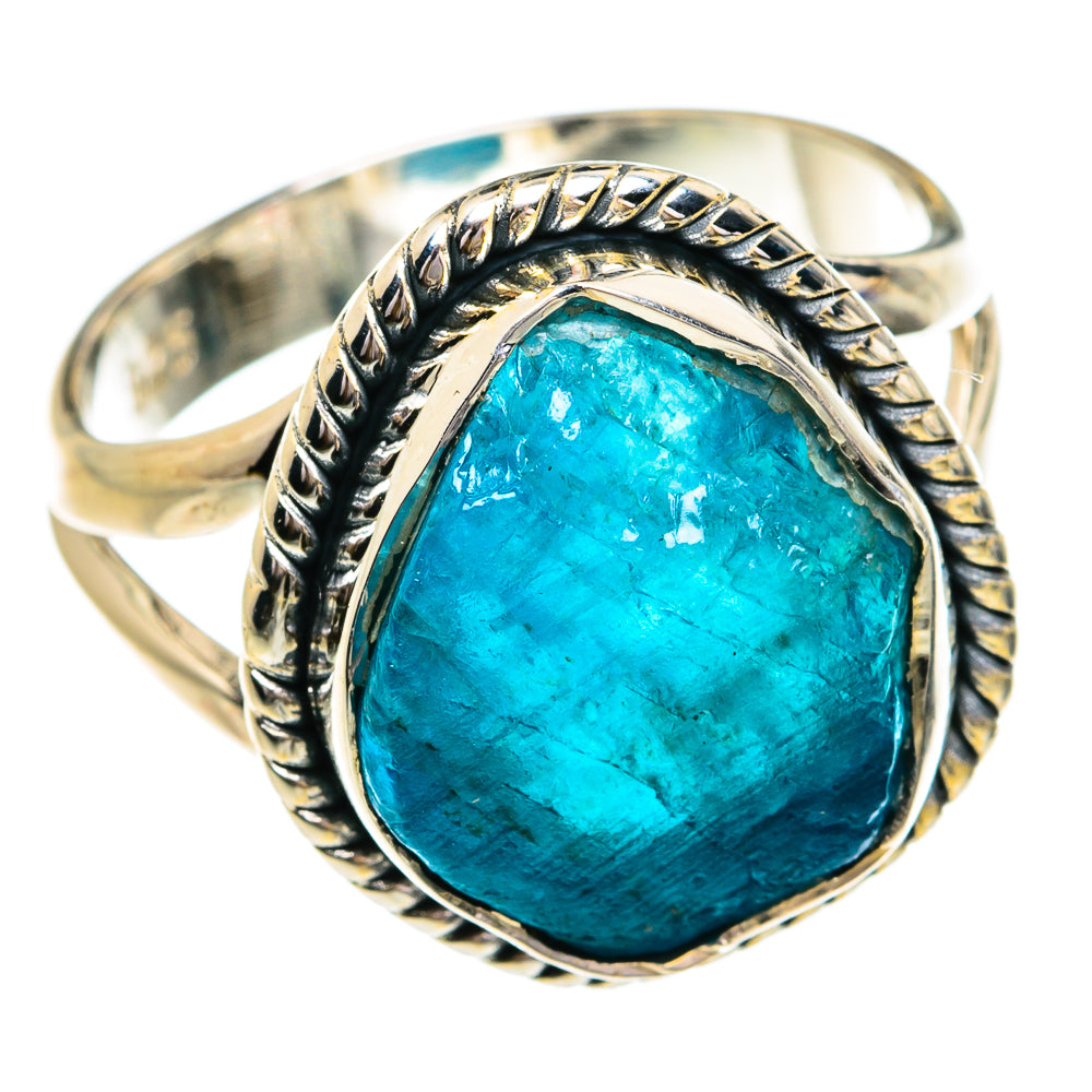 Apatite Rings handcrafted by Anasilvercos - RING79115