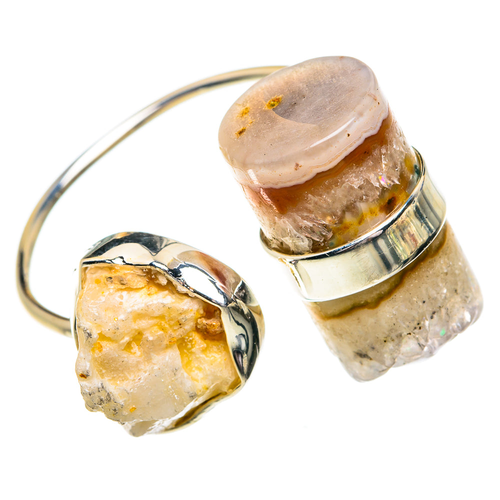 Amethyst Stalactite Rings handcrafted by Anasilvercos - RING79121