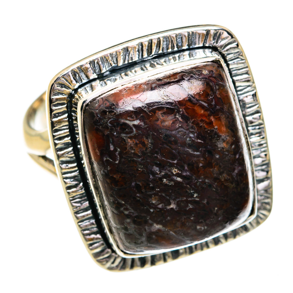 Dinosaur Bone Rings handcrafted by Anasilvercos - RING79122