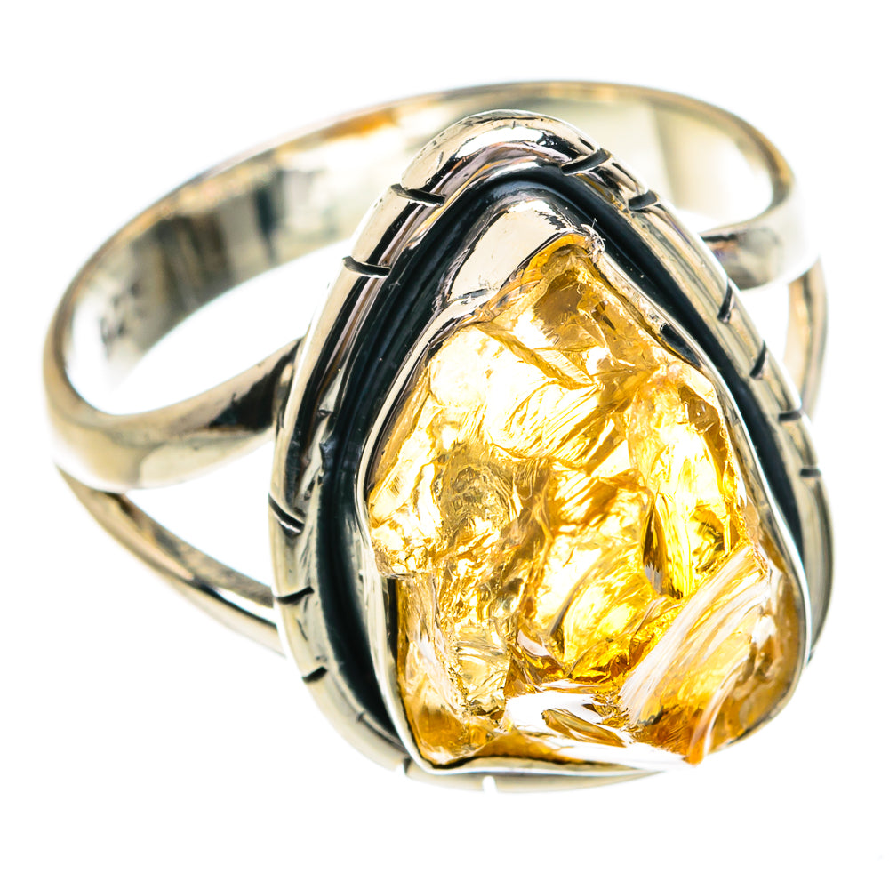 Citrine Rings handcrafted by Anasilvercos - RING79123