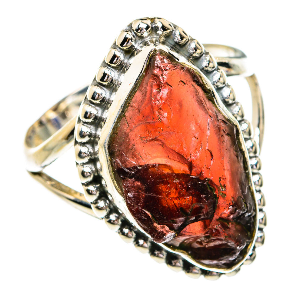 Garnet Rings handcrafted by Anasilvercos - RING79127