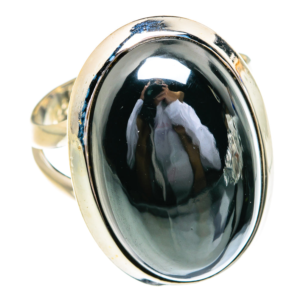Hematite Rings handcrafted by Anasilvercos - RING79135